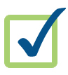 green checkbox blue check