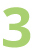 green number 3